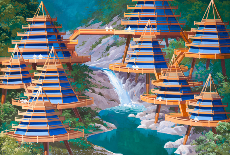 Illustration for article titled How An Architect Who Has Never Left North Korea Imagines The Future
